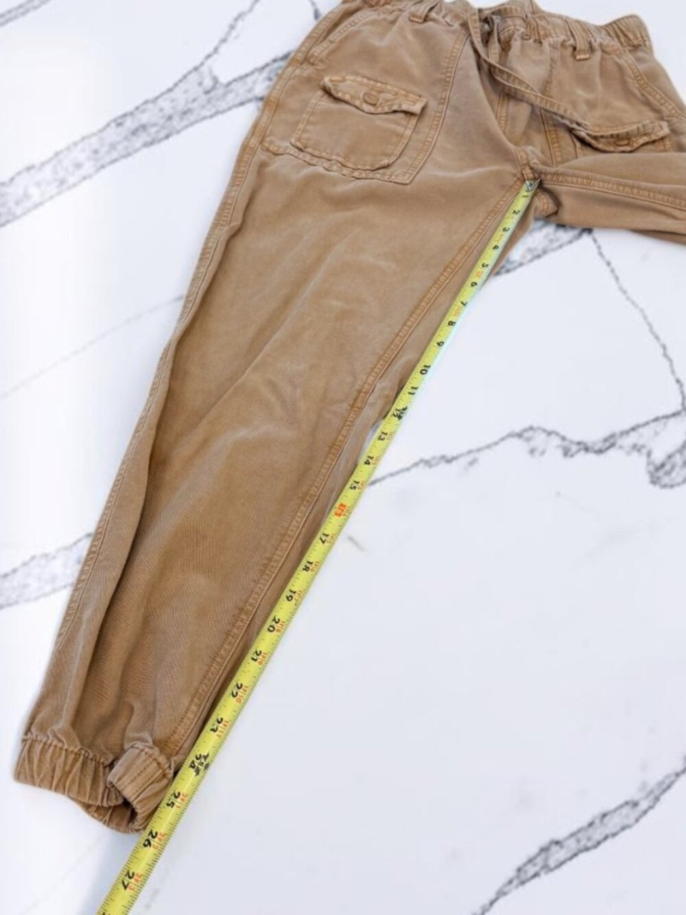 Aerie Double Pocket Utility Jogger Pants Size XS in Artifact Tan - Picture 6 of 12